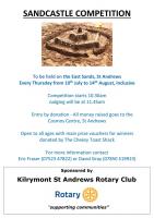 Sandcastle Competitions